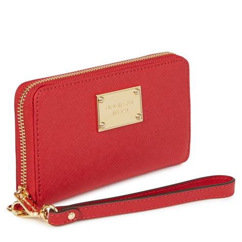 michael kors red wallets